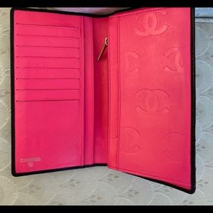 Chanel Cambon CC Logo Bifold Wallet